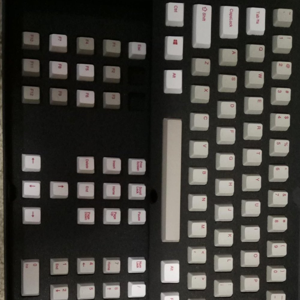 Dye sub PBT keyset